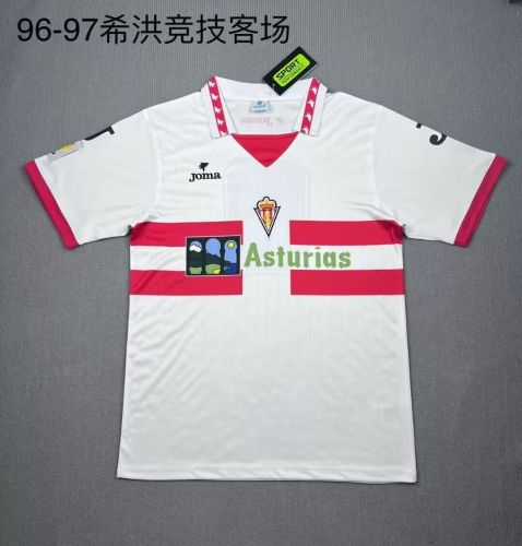 1996-1997 Gijon Away Retro Soccer Jersey