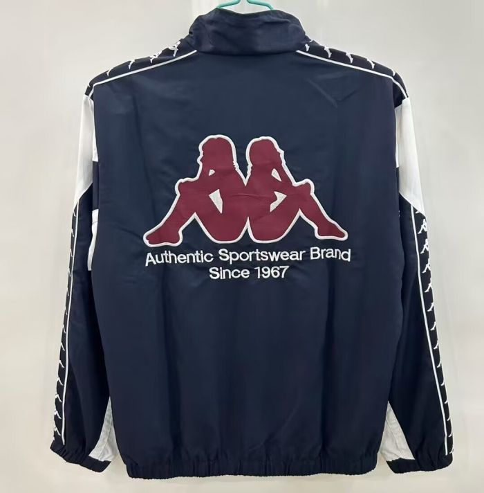 1976 BAR Black Embroidery Windbreaker