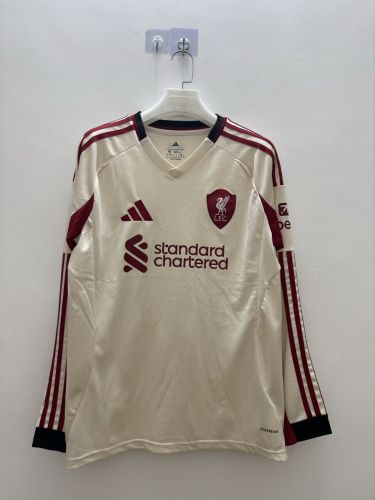 25-26 LIV Away Long Sleeve Soccer Jersey (长袖)