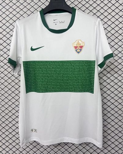 25-26 Elche CF Home Fans Soccer Jersey