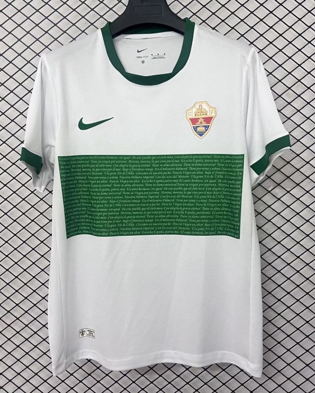 25-26 Elche CF Home Fans Soccer Jersey