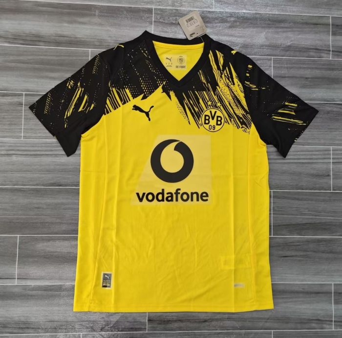 25-26 Dortmund Home Fans Soccer Jersey带胸前赞助商