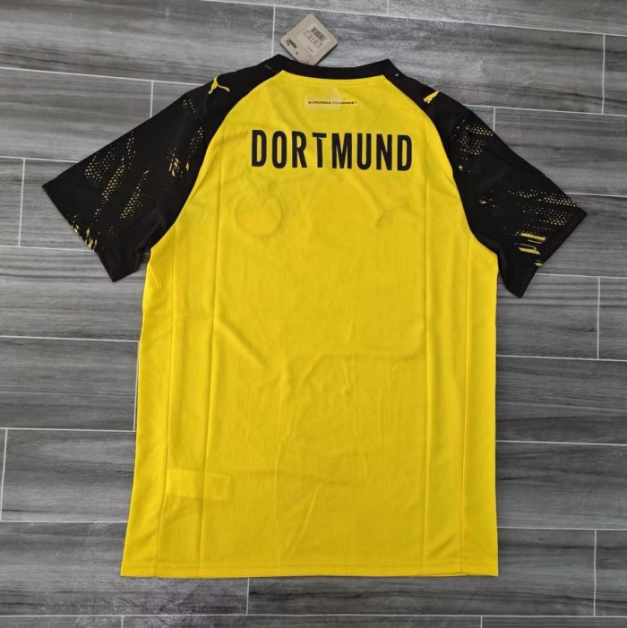 25-26 Dortmund Home Fans Soccer Jersey带胸前赞助商
