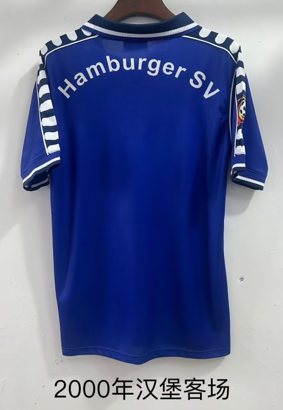 2000 Hamburg SV Away Retro Soccer Jersey