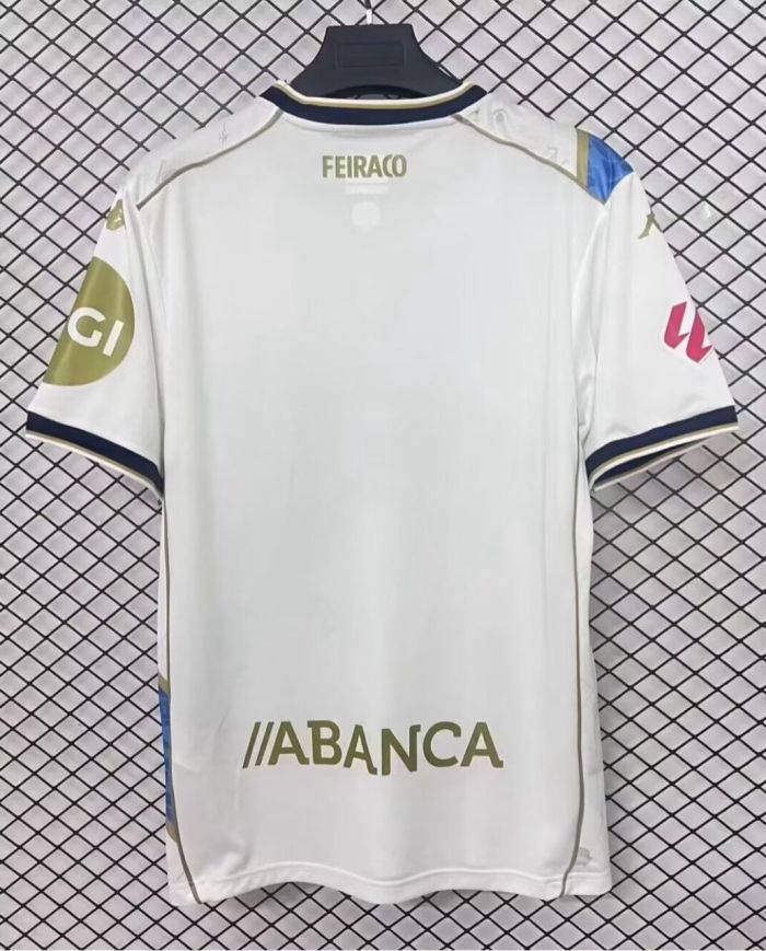 25-26 La Coruna Second Away Fans Soccer Jersey