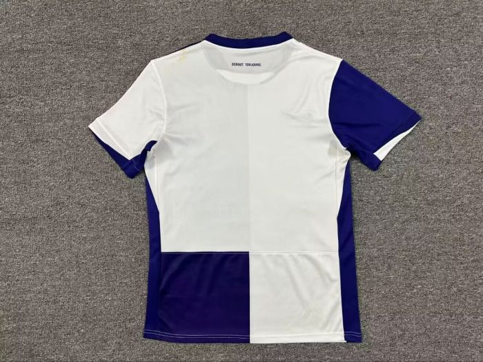 25-26 Toulouse FC Home Fans Soccer Jersey