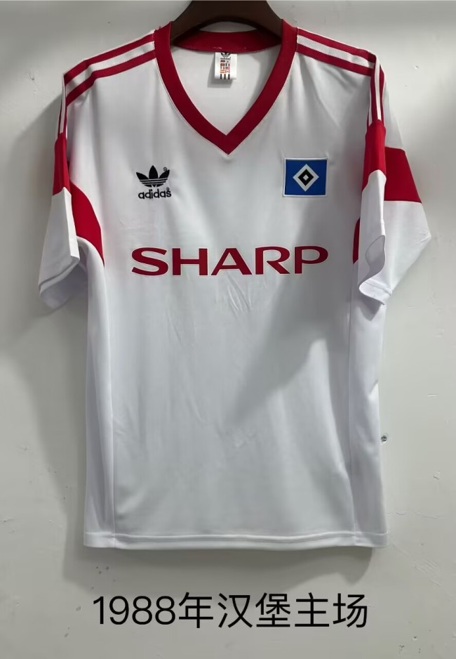 1998 Hamburg SV Home Retro Soccer Jersey