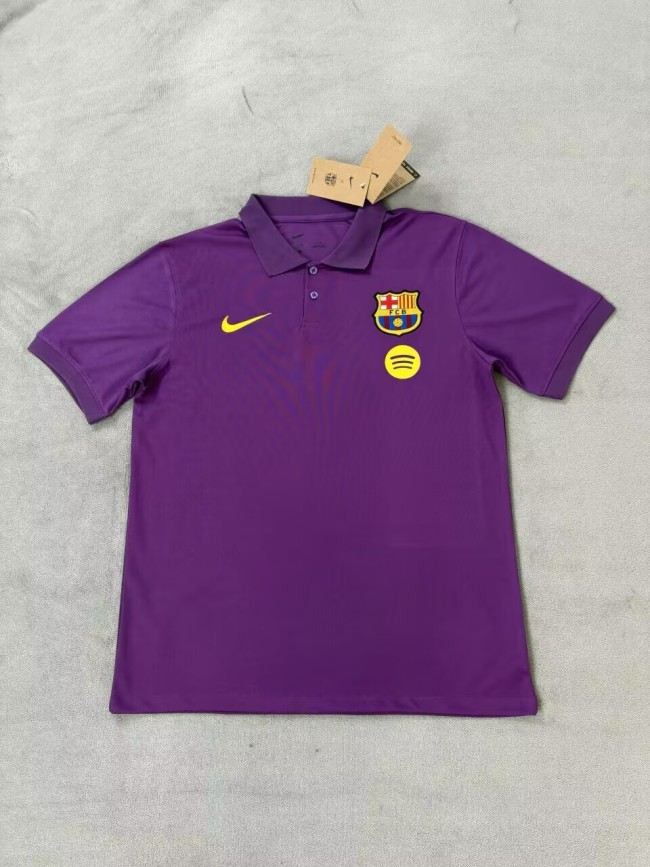 25-26 BAR Purple Polo Soccer Jersey
