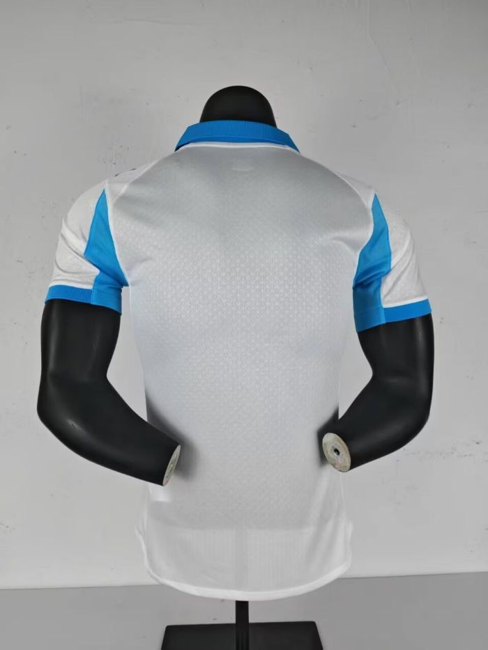 25-26 Marseille Home Player Version Soccer Jersey