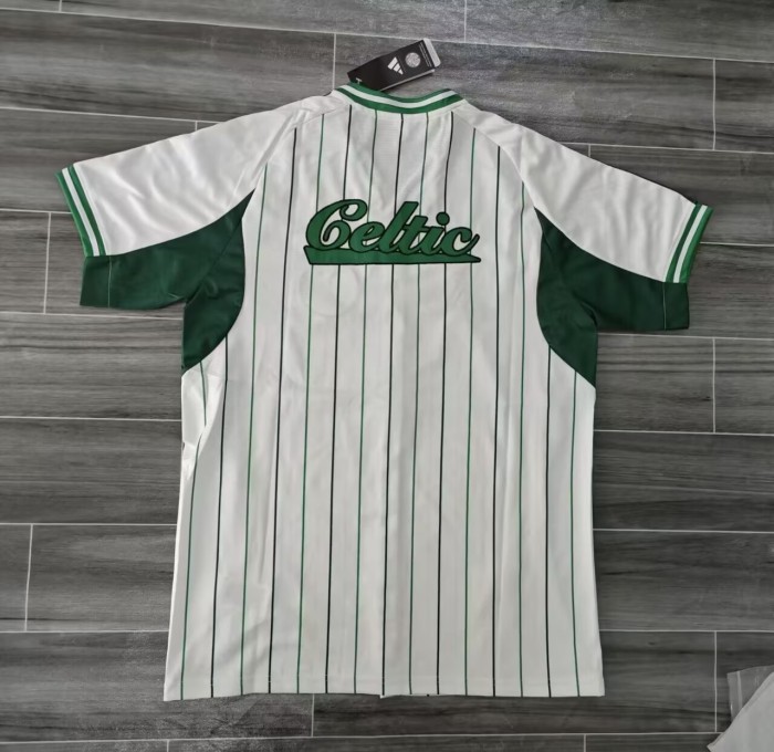 25-26 Celtic Baseball Fans Soccer Jersey