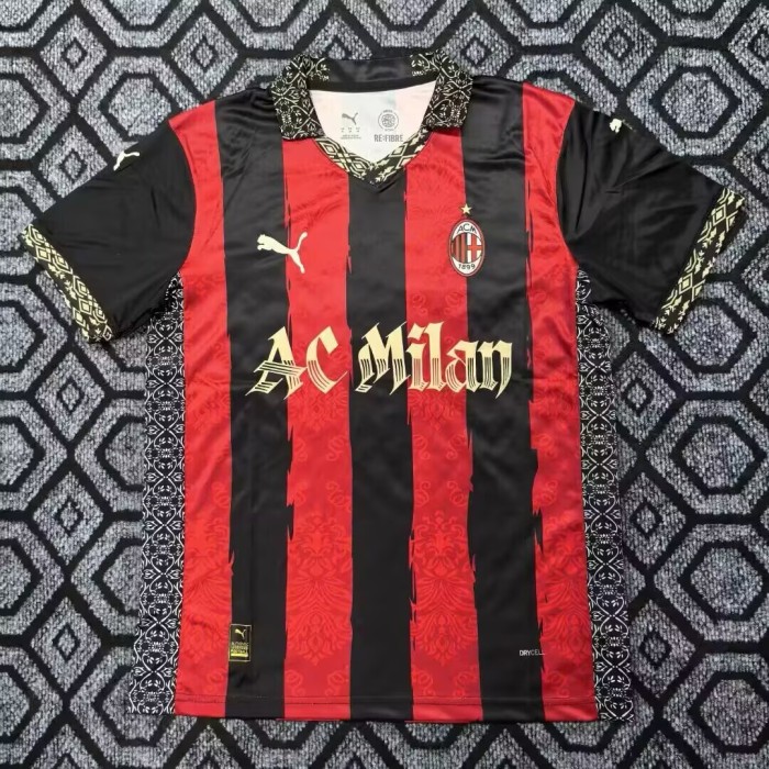 25-26 ACM Special Edition Fans Soccer Jersey*红黑