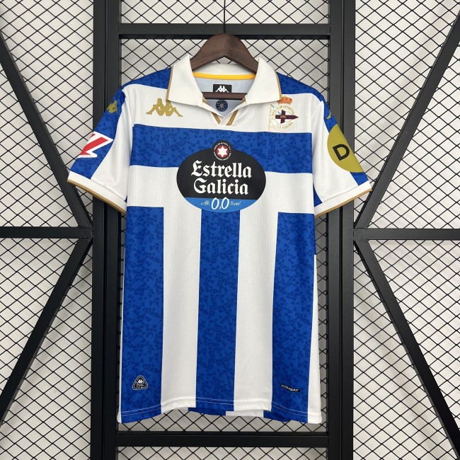 25-26 La Coruna Home Fans Soccer Jersey