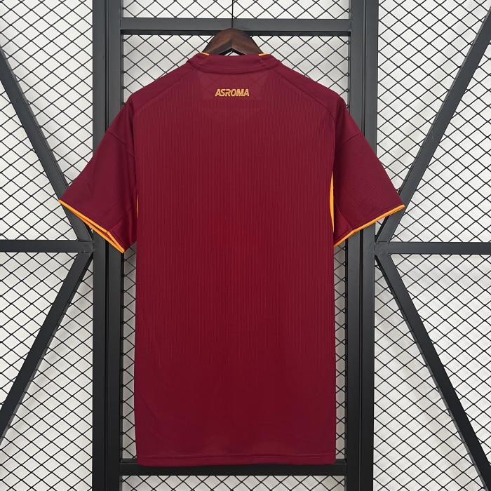 25-26 Roma Home Fans Soccer Jersey