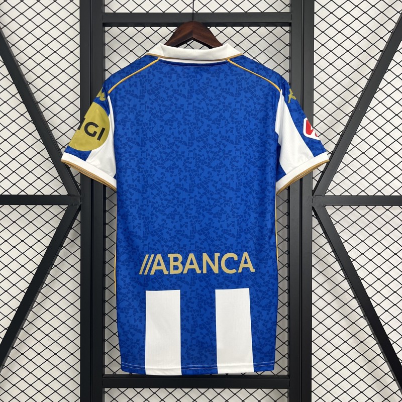 25-26 La Coruna Home Fans Soccer Jersey