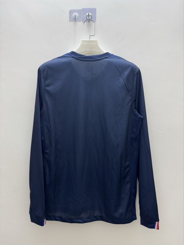 25-26 PSG Home Long Sleeve Fans Soccer jersey