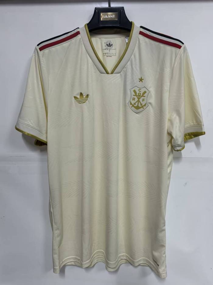 25-26 Flamengo Second Away  Fans Soccer Jersey