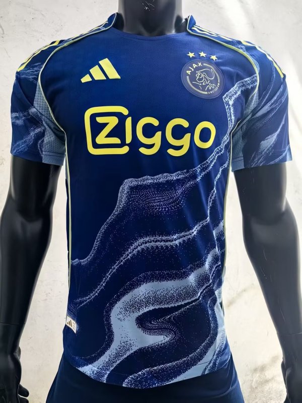25-26 Ajax Away Player Soccer Jersey