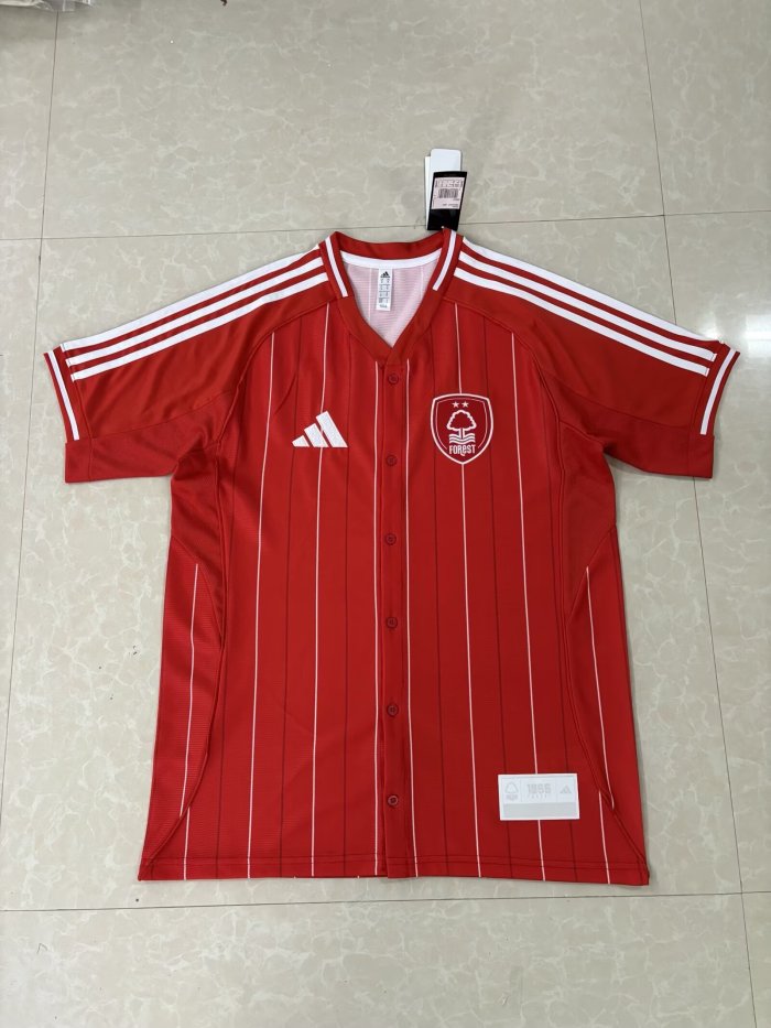 25-26 Nottingham Forest baseball jersey Fans