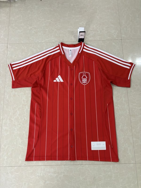 25-26 Nottingham Forest baseball jersey Fans