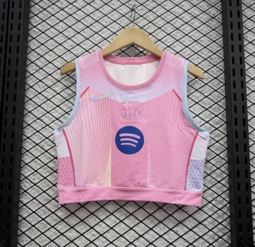 25-26 BAR Women's Pink Vest Soccer Jersey