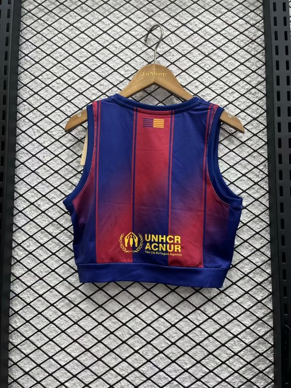 25-26 BAR Home Women's Vest Soccer Jersey