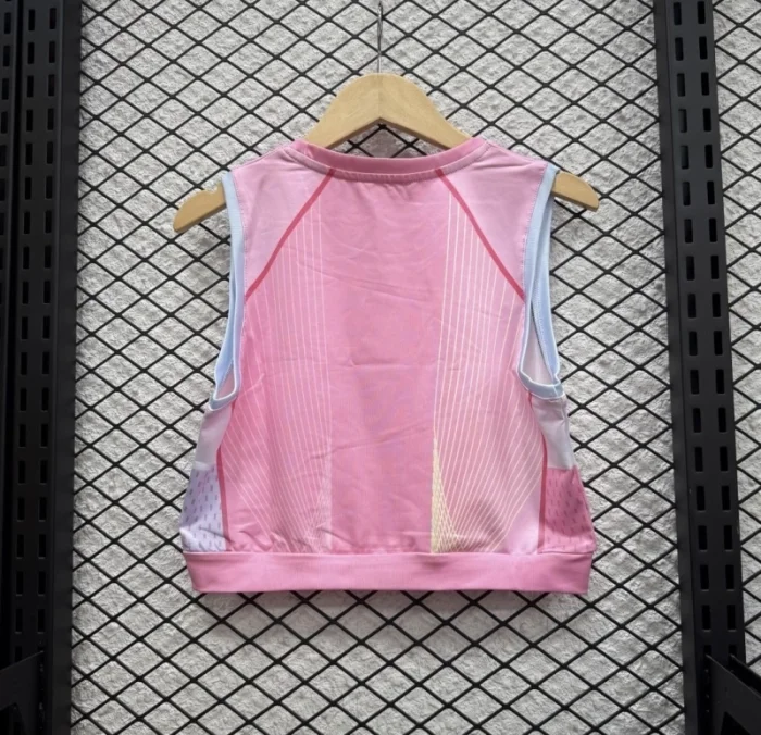 25-26 BAR Women's Pink Vest Soccer Jersey