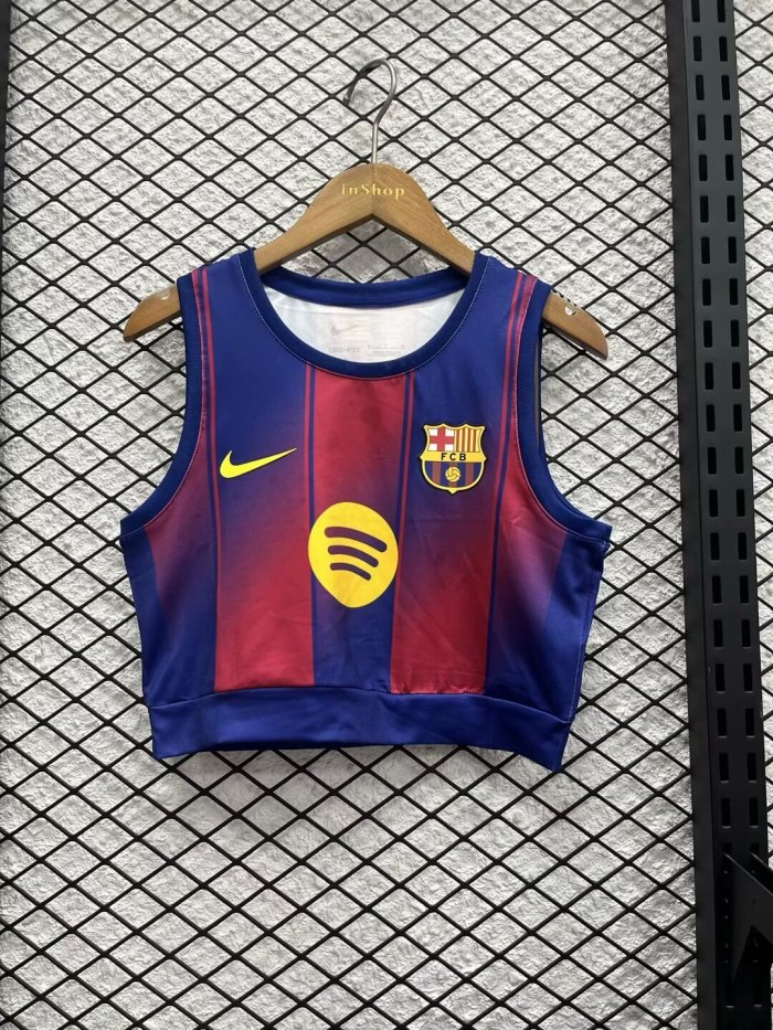 25-26 BAR Home Women's Vest Soccer Jersey