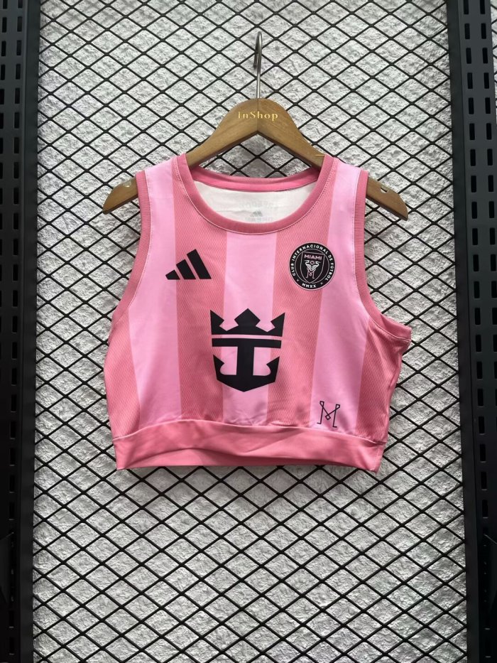 25-26 Inter Miami Home Women Vest Soccer Jersey (女)