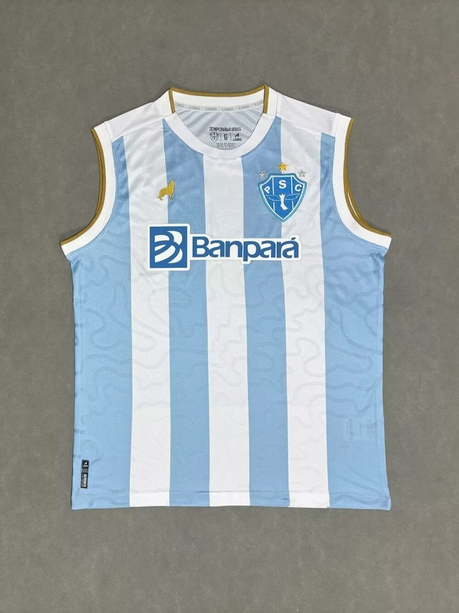 25-26 Paysandu Home Vest Soccer Jersey