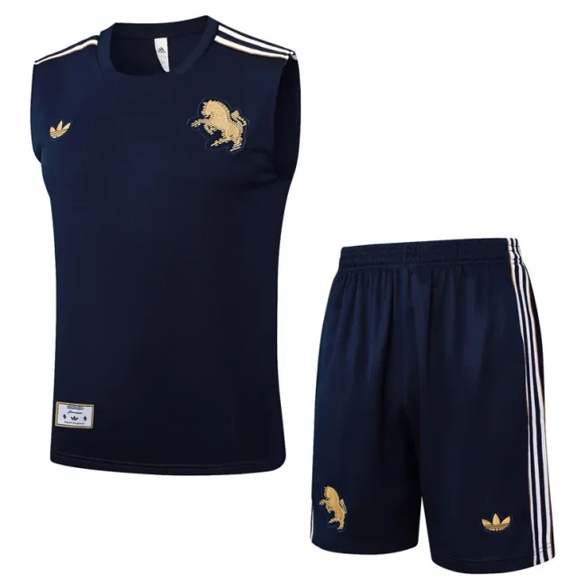25-26 JUV Royal blue Tank top and shorts suit
