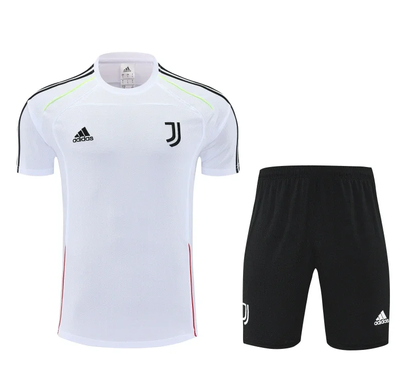 25-26 JUV White Training Short Suit