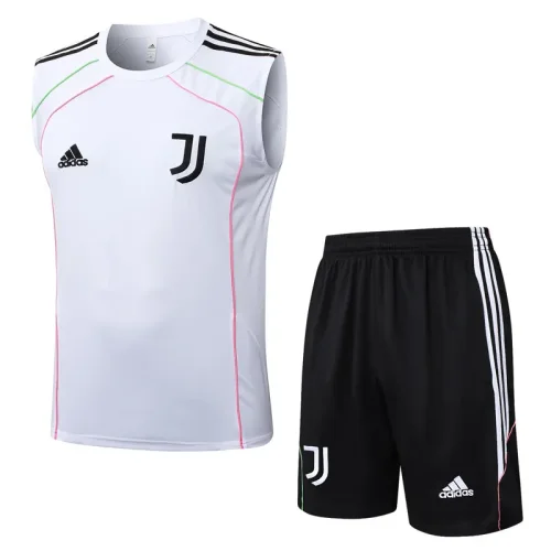 25-26 JUV White Tank top and shorts suit