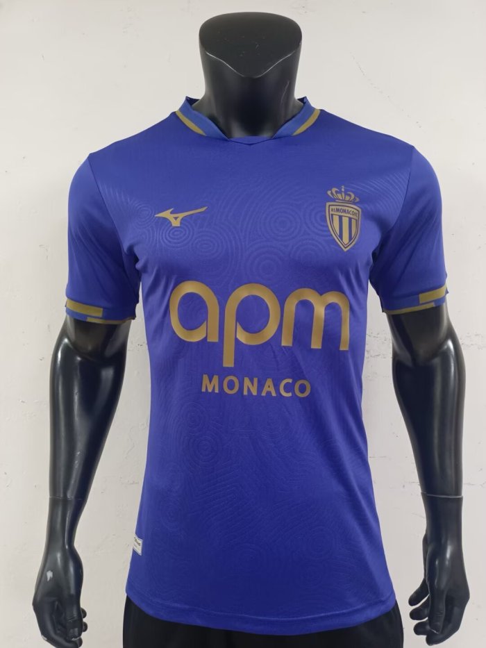 25-26 Monaco Away Player Version Soccer Jersey