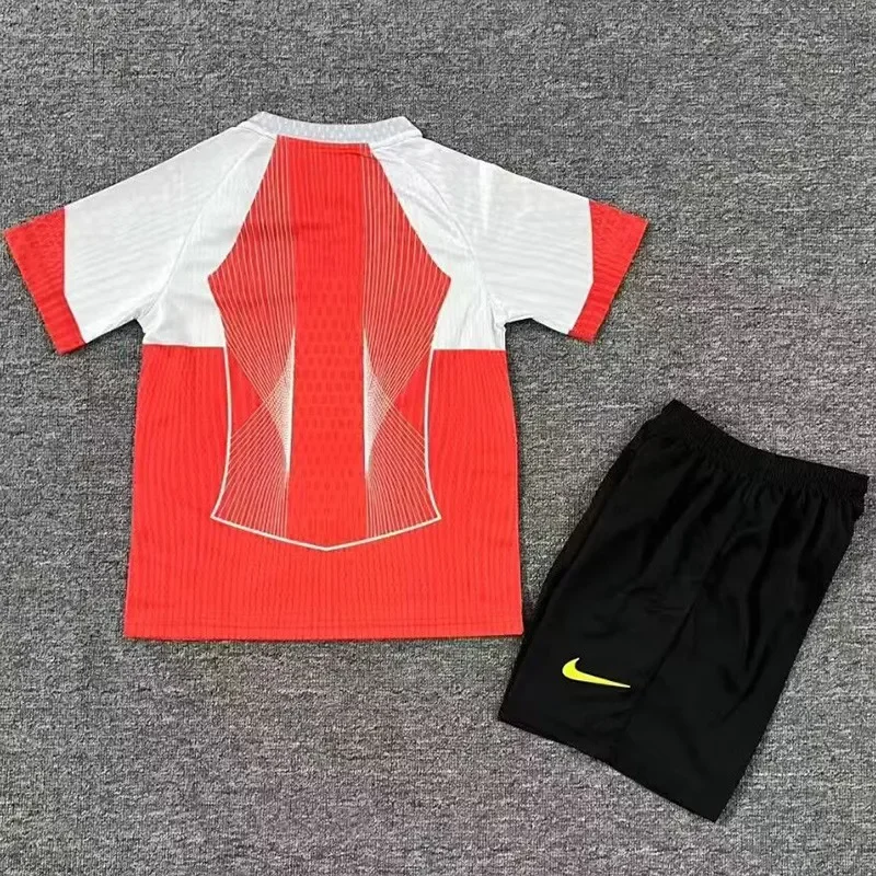 25-26 BAR Red Concept Edition Kids Soccer Jersey