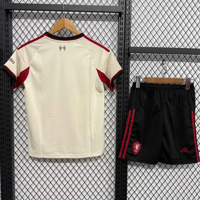 25-26 LIV Away Kids Soccer Jersey