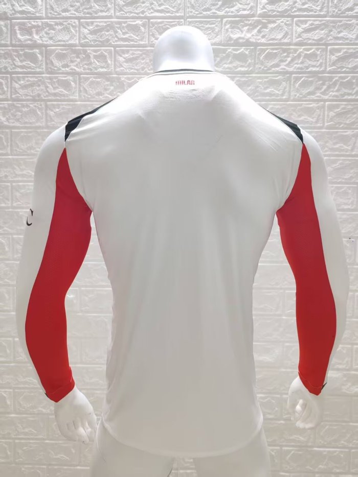 25-26 ACM Away Long Sleeve Player Version Soccer Jersey 长袖球员