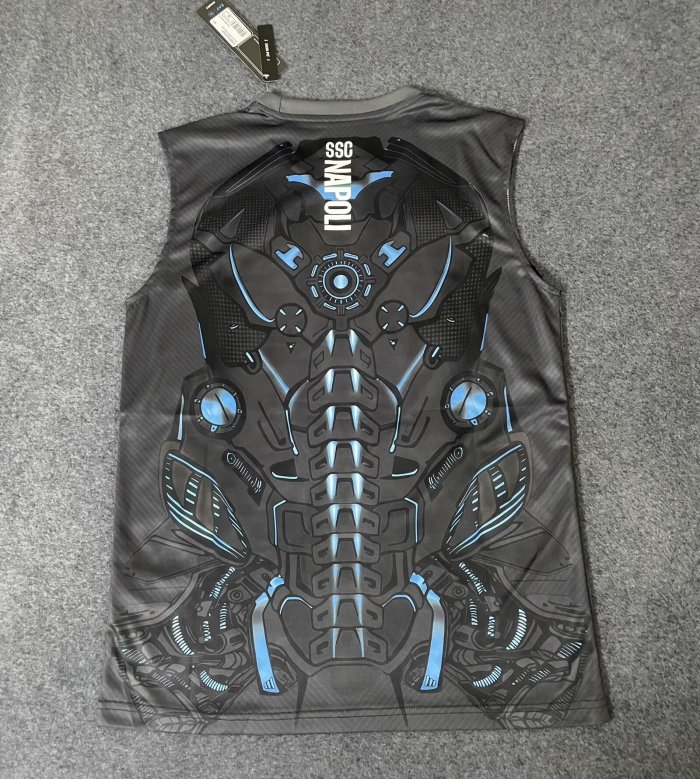 25-26 Napoli Black Grey Vest