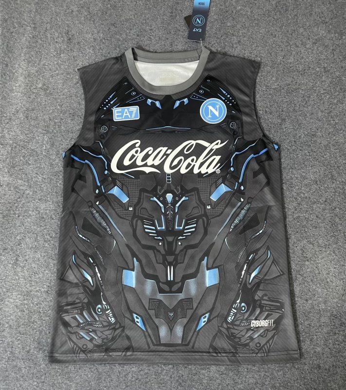 25-26 Napoli Black Grey Vest
