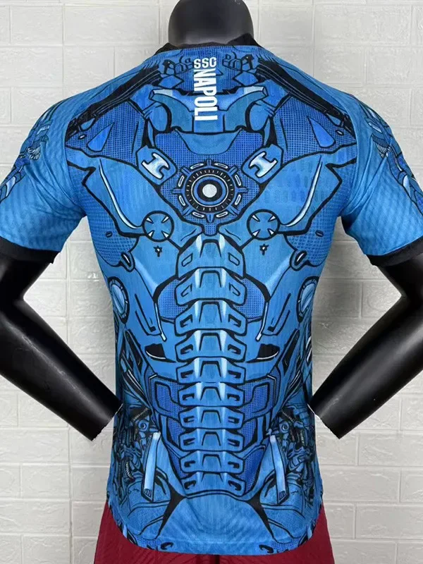 25-26 Napoli Blue Player Version Training shirts