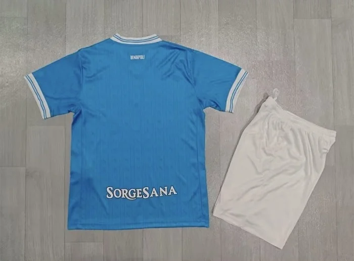 25-26 Napoli Home Kids Soccer Jersey