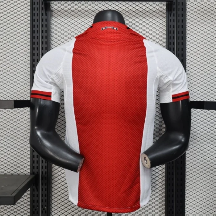 25-26 Ajax Home Player Soccer Jersey