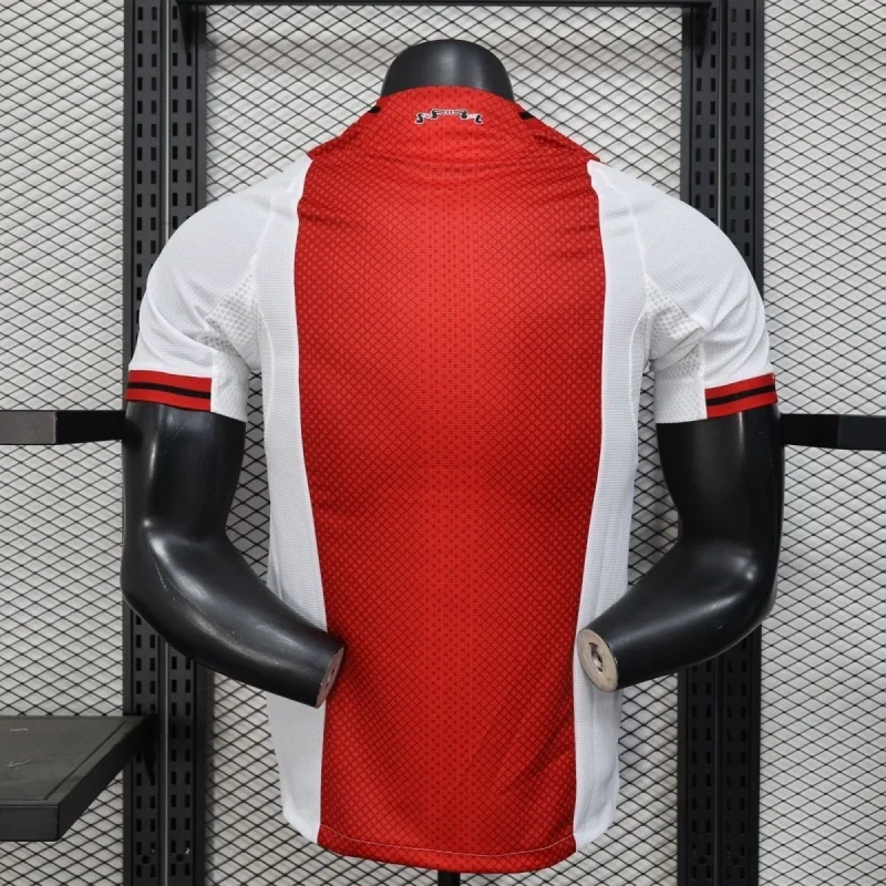 25-26 Ajax Home Player Soccer Jersey