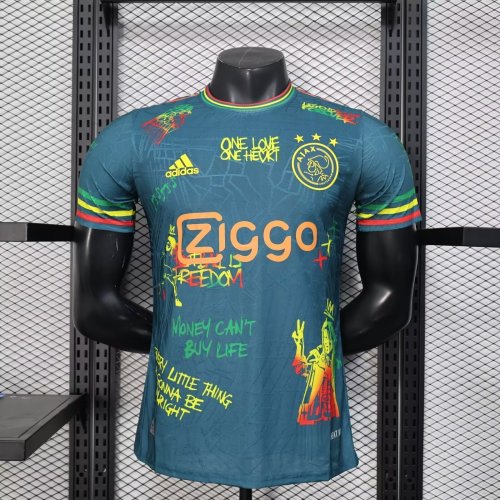 25-26 Ajax Dark Green Special Edition Player Version Soccer Jersey