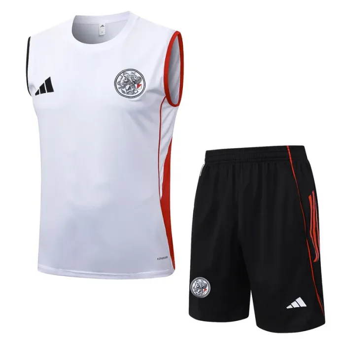 25-26 Ajax White Tank top and shorts suit