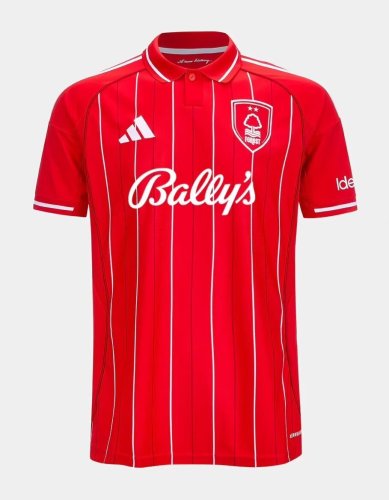 25-26 Nottingham Forest Home Fans Soccer Jersey*带赞助