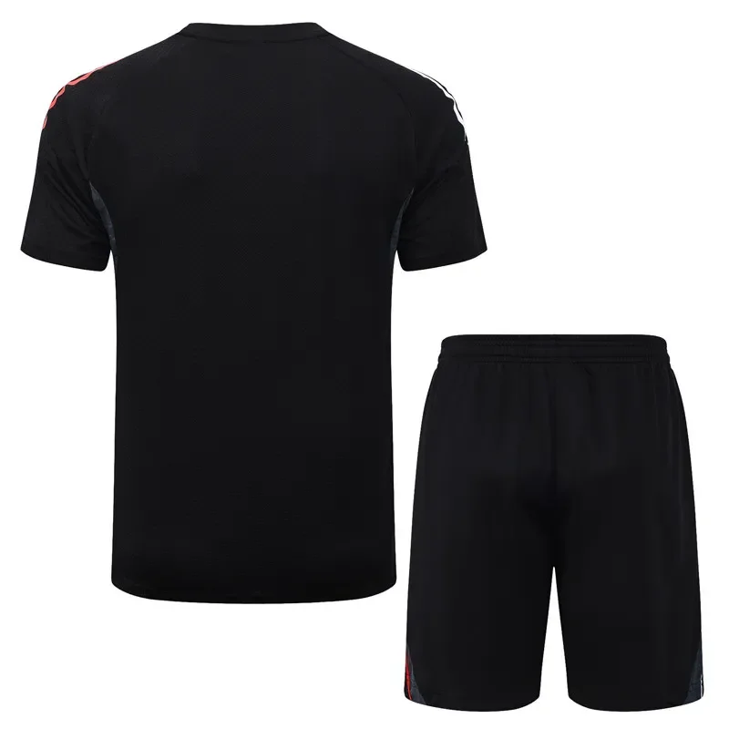 25-26 Ajax Black Training Short Suit