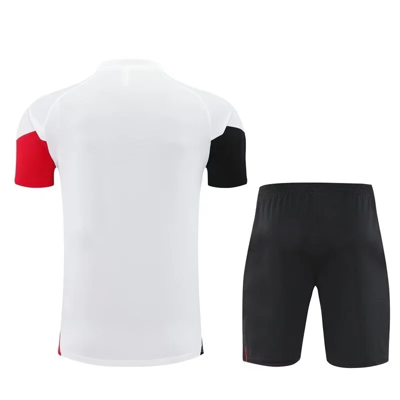25-26 Ajax White Training Short Suit