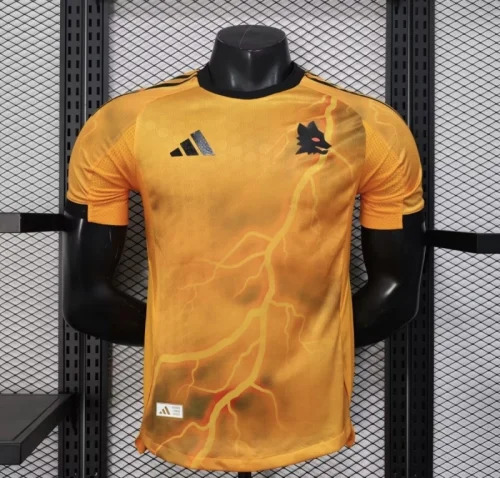 25-26 Roma Away Player Version Soccer Jersey