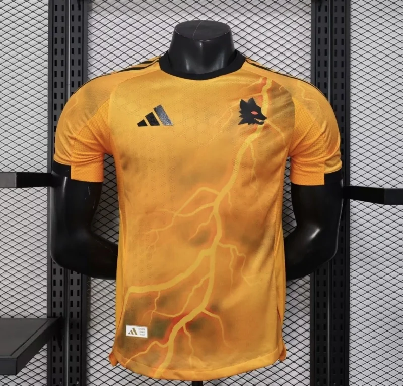 25-26 Roma Away Player Version Soccer Jersey