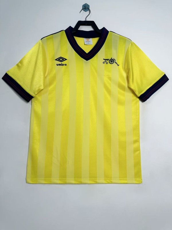 1983-1986 ARS Away Yellow Retro Soccer Jersey